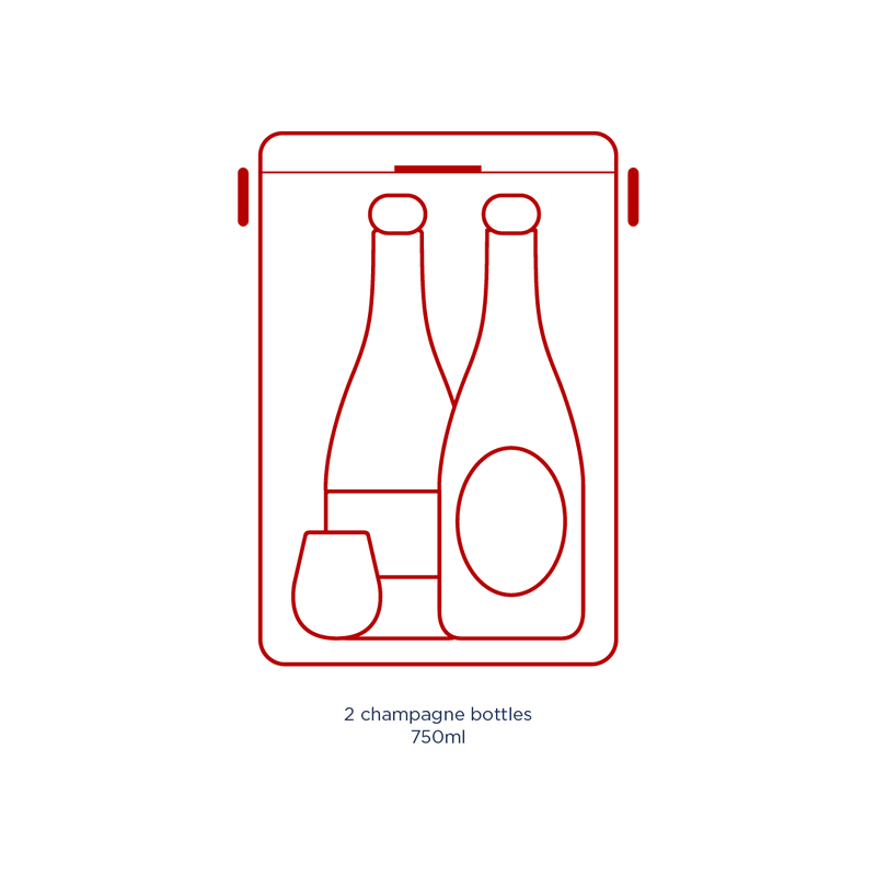 Drinks Box / Lobster Red