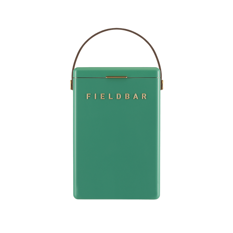 Drinks Box & Towel Bundle / Parisian Green