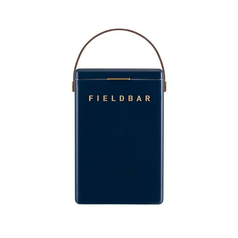 Drinks Box & Towel Bundle / Sea Boat Blue