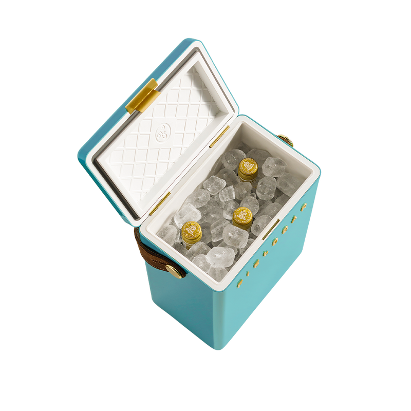 Drinks Box & Towel Bundle /  Bazaruto Blue