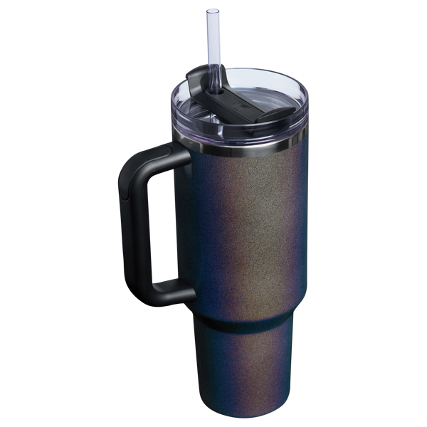 The Midnight Glitz Quencher H2.0 FlowState™ Tumbler | 40 OZ